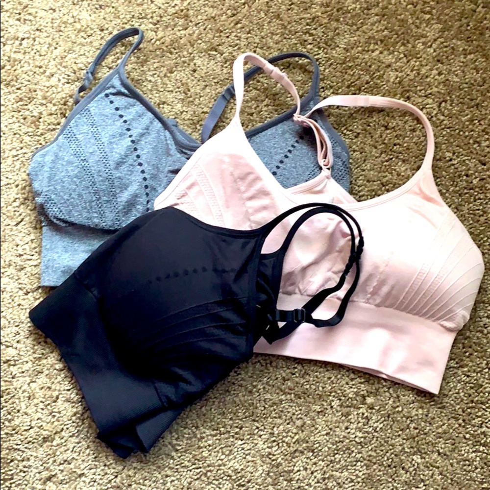 3 small Profit sports bras